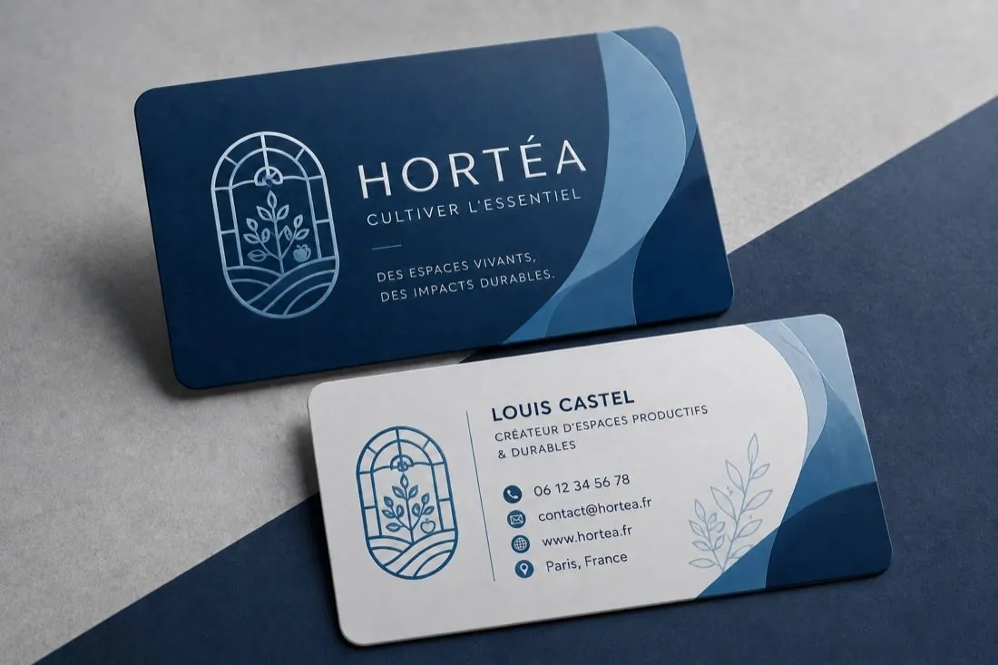 Hortéa — carte de visite