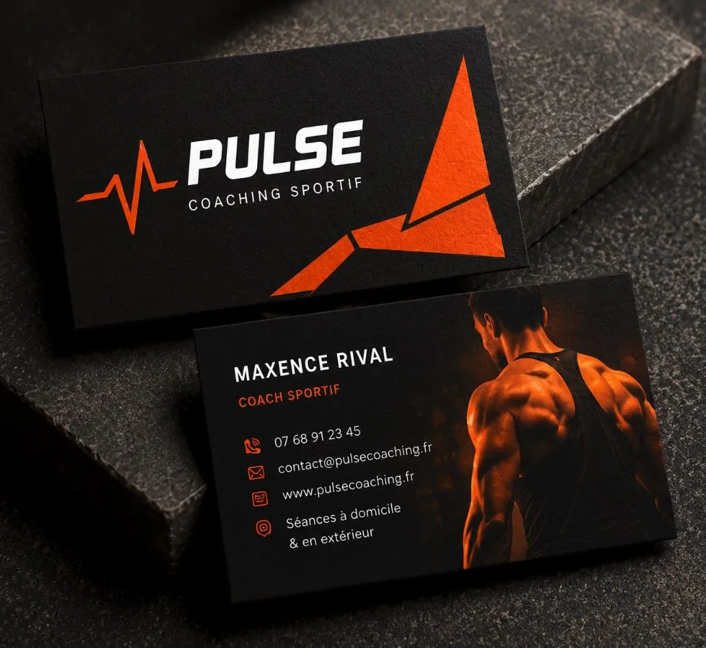 Pulse Coaching Sportif — carte de visite