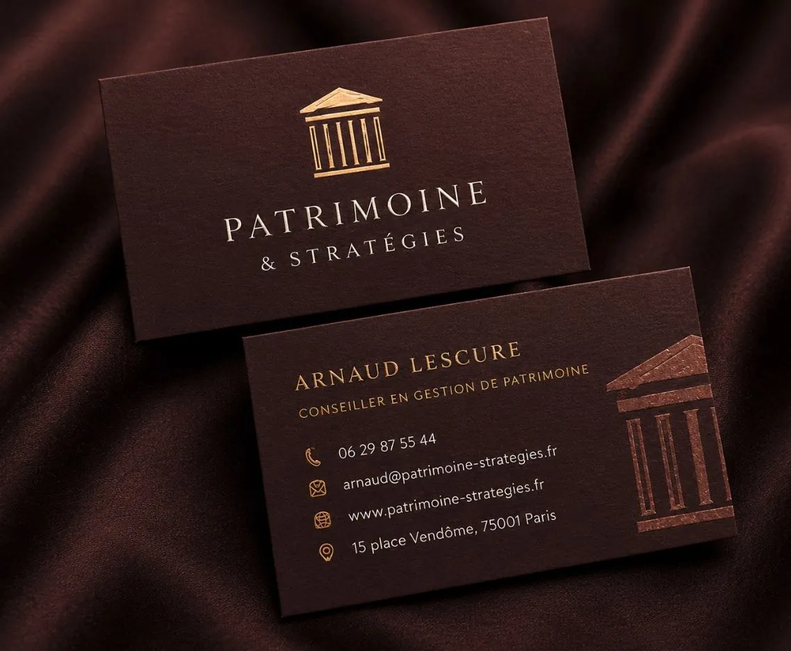 Patrimoine & Stratégies — carte de visite
