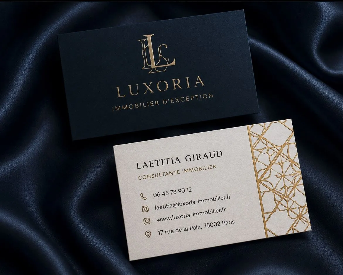 Luxoria — carte de visite