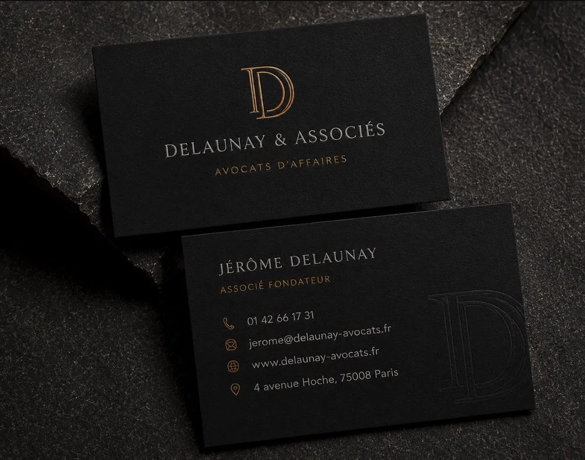 Delaunay & Associés — carte de visite