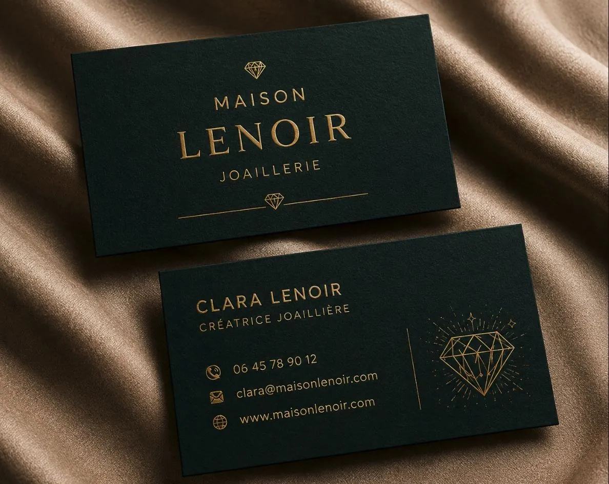 Maison Lenoir Joaillerie — carte de visite