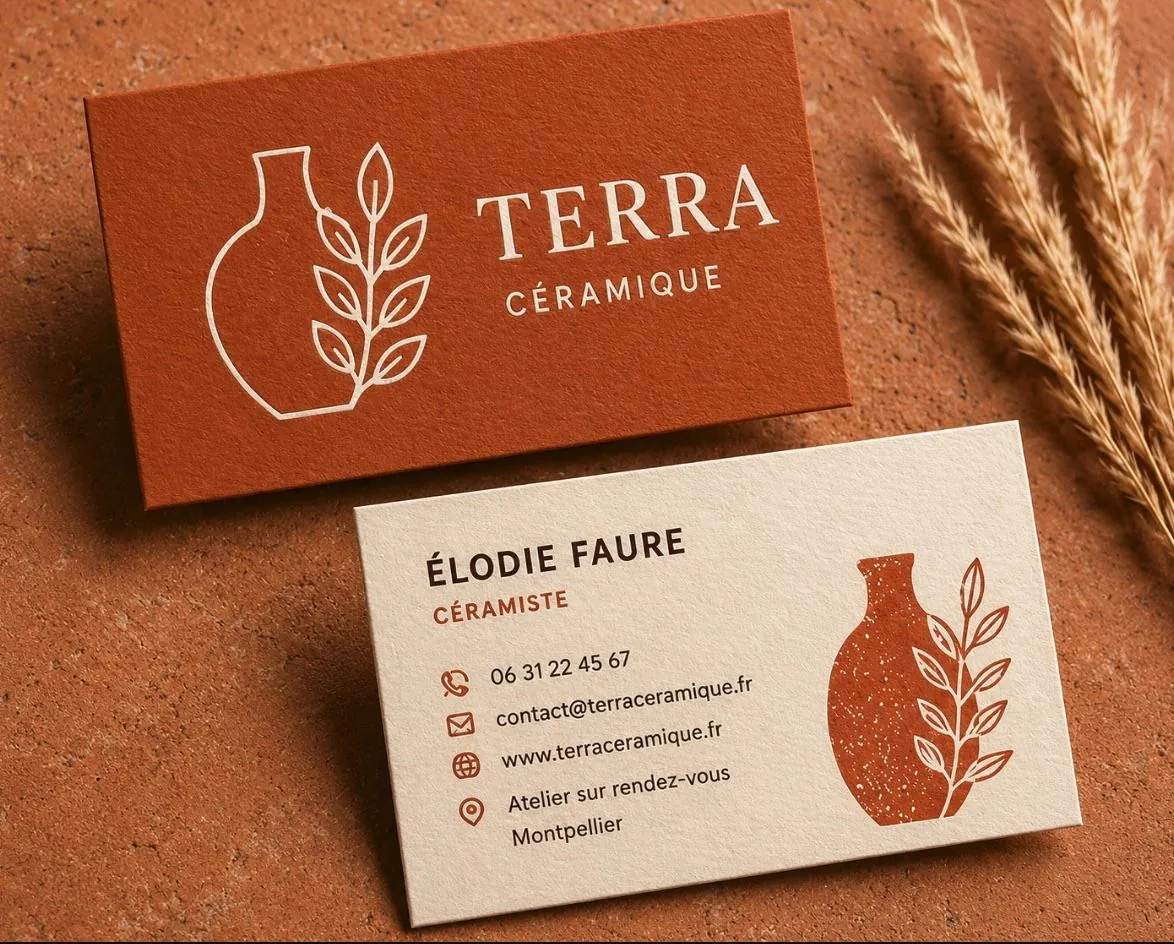 Terra Céramique — carte de visite