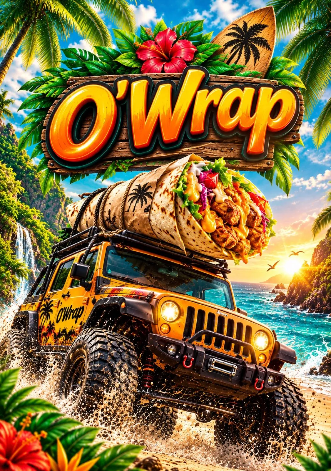 O'Wrap — flyer