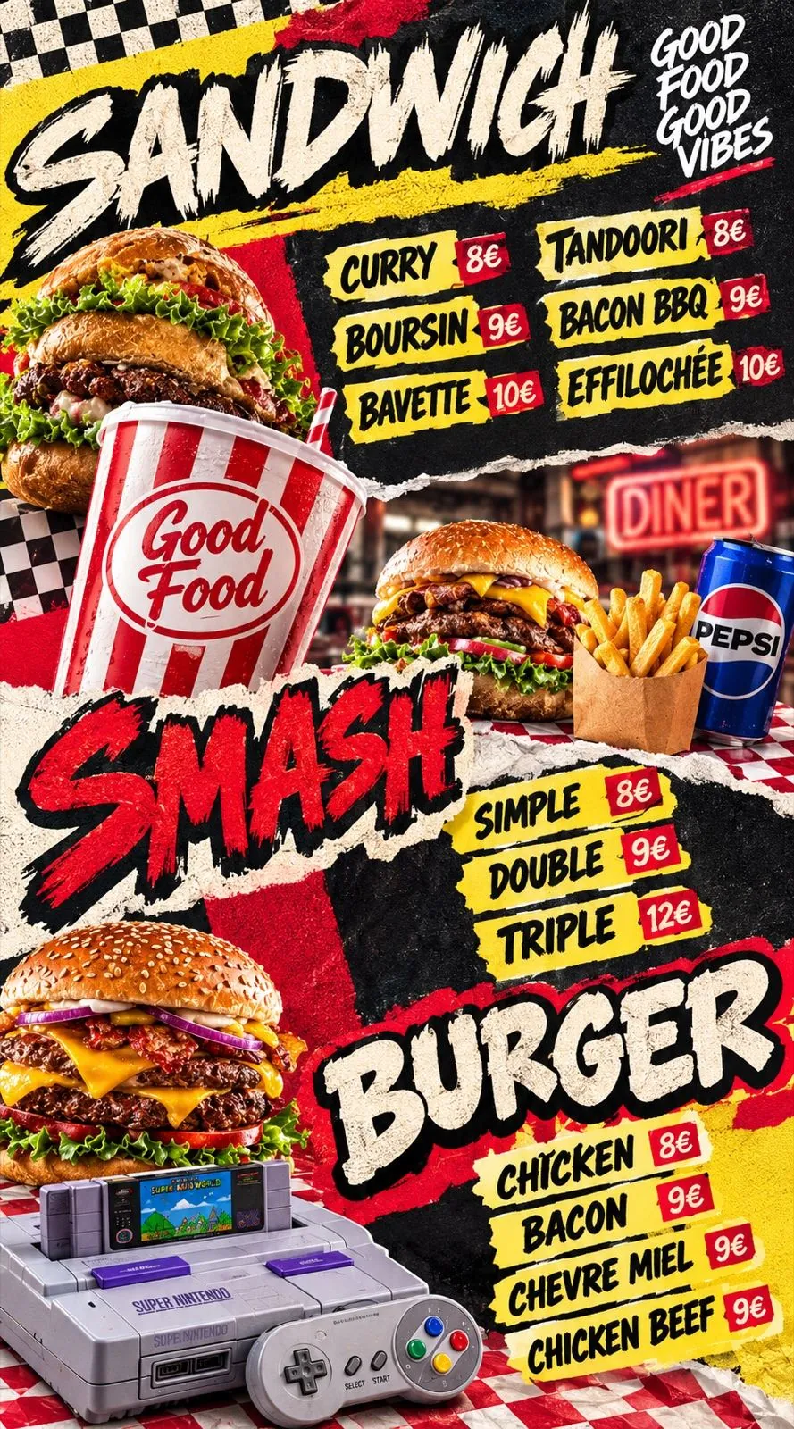 Good Food — menu