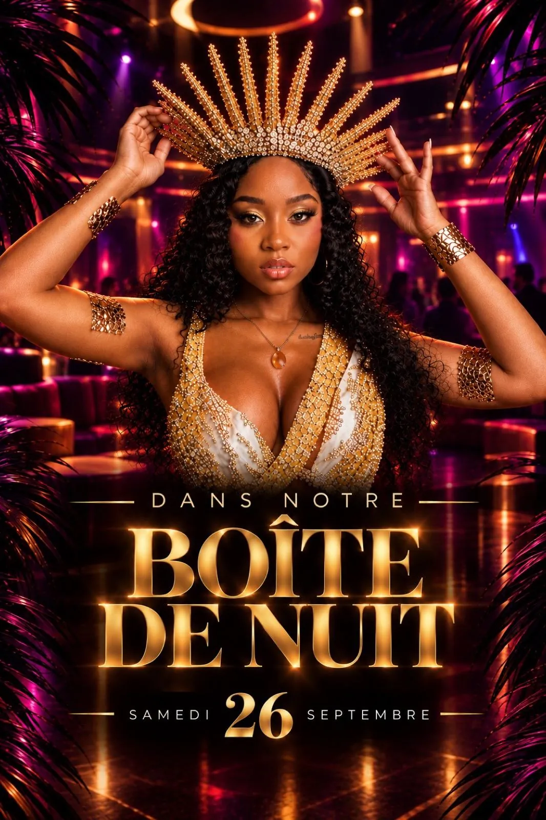 Boîte de Nuit — flyer soirée