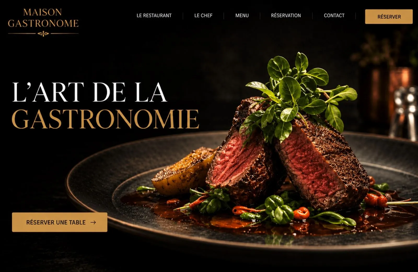 Maison Gastronome — site internet